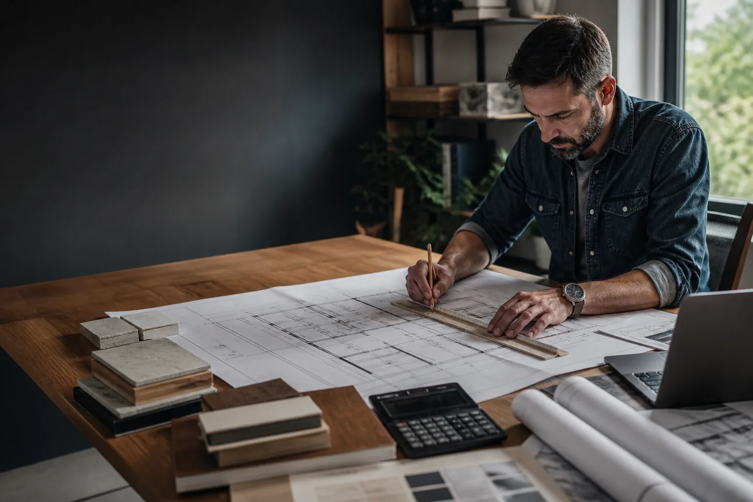 Detailed construction estimate preparation