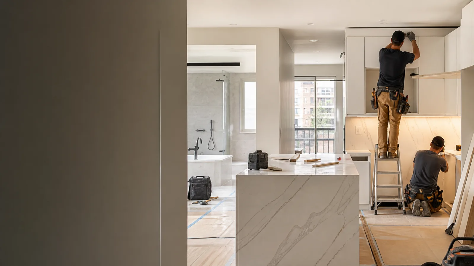 Residential kitchen renovation